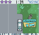 NSYNC Get to the Show screenshot 3 for GameBoy Color
